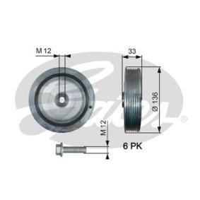 Riemenscheibe, Kurbelwelle TVD1008A von GATES günstig für 88,61 € online kaufen