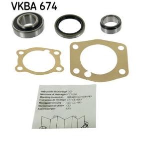 Radlagersatz VKBA 674 von SKF günstig für 48,31 € online kaufen