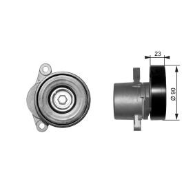 Compre Rolo tensor, correia trapezoidal estriada da GATES T38156 a um preço baixo por 81,92 €