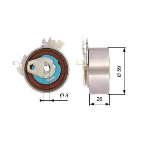 Spannrolle, Zahnriemen T43154 von GATES günstig für 47,63 € online kaufen