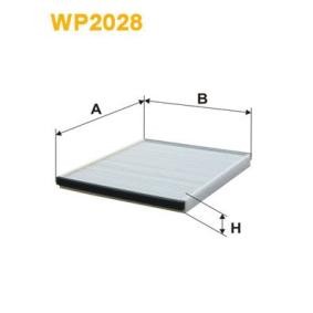 Kjøp Kupefilter av WIX FILTERS WP2028 til den lave prisen 169,02 NOK