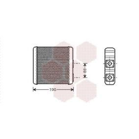 Comprar Radiador de calefacción de VAN WEZEL 13006139 a bajo precio de 48,32 €