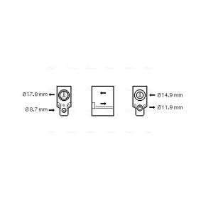 Comprar Válvula de expansión, aire acondicionado de AVA COOLING SYSTEMS VN1076 a bajo precio de 58,74 €
