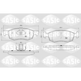 Acquista Kit pastiglie freni da SASIC 6214030 a buon mercato per soli 37,15 €