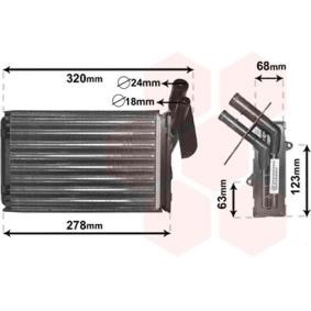 Comprar Radiador de calefacción de VAN WEZEL 43006048 a bajo precio de 24,00 €
