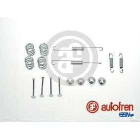 Zubehörsatz, Bremsbacken D31012A von AUTOFREN SEINSA günstig für 9,86 € online kaufen
