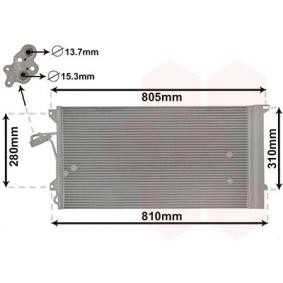 Compre Condensador de aire acondicionado de VAN WEZEL online para Touareg (7LA, 7L6, 7L7) a precios moderados
