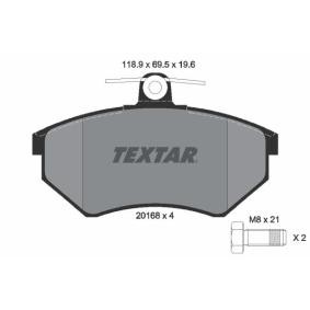 Bremsbeläge 2016804 von TEXTAR günstig für 25,94 € online kaufen