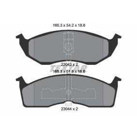 Bremsbeläge 2304301 von TEXTAR günstig für 45,50 € online kaufen