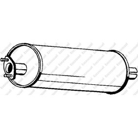 Achetez des Silencieux intermédiaire BOSAL 110-121 à prix pour 117,60 €