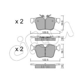 Bremsbeläge 822-1122-0 von CIFAM günstig für 88,90 € online kaufen