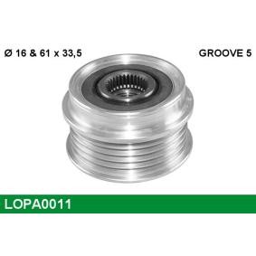 Køb Generator friløbskobling af LUCAS LOPA0011 til den lave pris 367,20 DKK