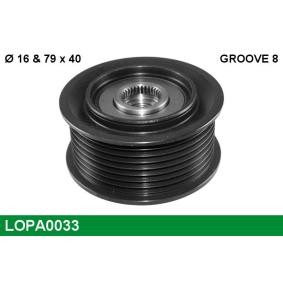 Köp Frihjulskoppling, generator av LUCAS LOPA0033 till det låga priset 764,63 kr