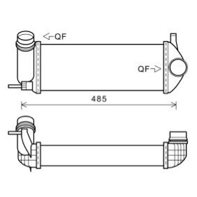 Ladeluftkühler DCA1129 von DIEDERICHS günstig für 178,22 € online kaufen