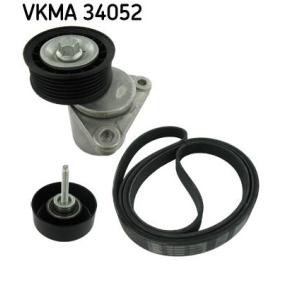 Comprar Juego de correas trapeciales poli V de SKF VKMA 34052 a bajo precio de 95,19 €