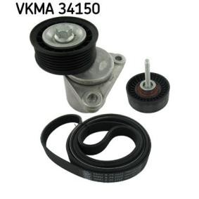 Comprar Juego de correas trapeciales poli V de SKF VKMA 34150 a bajo precio de 108,63 €