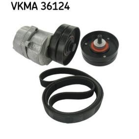 Comprar Juego de correas trapeciales poli V de SKF VKMA 36124 a bajo precio de 86,63 €