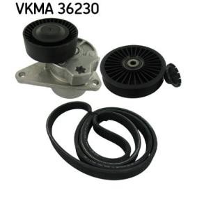 Comprar Juego de correas trapeciales poli V de SKF VKMA 36230 a bajo precio de 103,10 €