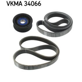 Comprar Juego de correas trapeciales poli V de SKF VKMA 34066 a bajo precio de 47,33 €