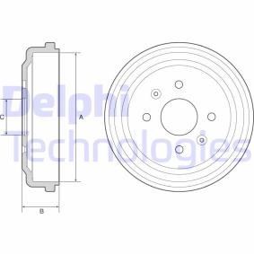 Comprar Tambor de freno de DELPHI BF548 a bajo precio de 30,51 €