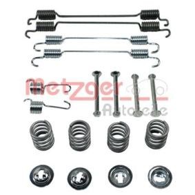 Compre Kit de acessórios, maxilas do travão da METZGER 105-0750 a um preço baixo por 15,07 €