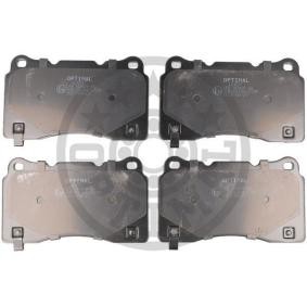 Bremsbeläge BP-12457 von OPTIMAL günstig für 213,95 € online kaufen