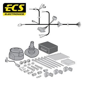 Comprar Kit eléctrico para enganche de remolque de ECS MZ-153-BX a bajo precio de 100,08 €