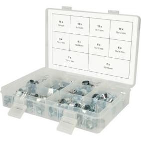 Achetez des Assortiment, collier de serrage KS TOOLS 970.0770 à prix pour 28,49 €