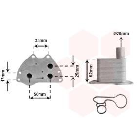 Achetez des Radiateur d'huile VAN WEZEL 37013704 à prix pour 38,79 €