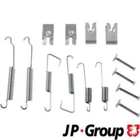 Comprar Juego de accesorios, zapatas de freno de JP GROUP 1363952710 a bajo precio de 5,57 €