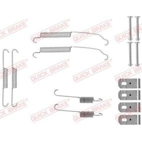 Comprar Juego de accesorios, zapatas de freno de QUICK BRAKE 105-0015 a bajo precio de 6,14 €