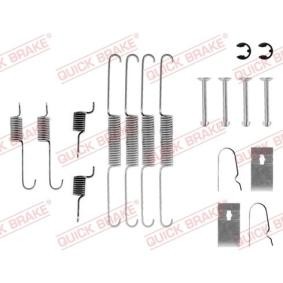 Comprar Juego de accesorios, zapatas de freno de QUICK BRAKE 105-0636 a bajo precio de 6,43 €