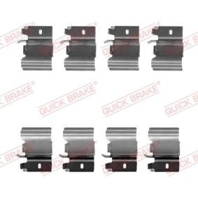 Comprar Kit de accesorios, pastillas de frenos de QUICK BRAKE 109-1823 a bajo precio de 10,47 €