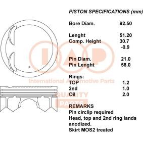 Kolben 100-13096 von IAP QUALITY PARTS günstig für 381,69 € online kaufen