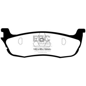 Compre Pastilhas de travão da EBC Brakes DP1601 a um preço baixo por 141448,76 €