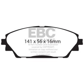 Bremsbeläge DP22185 von EBC Brakes günstig für 127,37 € online kaufen