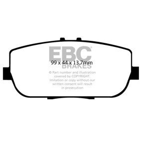 Bremsbeläge DP41775R von EBC Brakes günstig für 256,79 € online kaufen