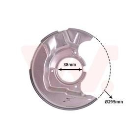 Comprar Chapa protectora contra salpicaduras, disco de freno de VAN WEZEL 5385372 a bajo precio de 45,42 €