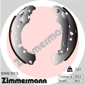 Acquista Kit ganasce freni da ZIMMERMANN 10990.159.3 a buon mercato per soli 49,40 €
