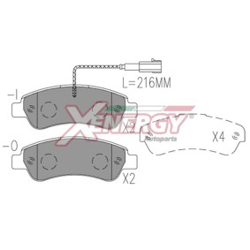 Køb Bremseklodser af AP XENERGY X41270 til den lave pris 294,65 DKK