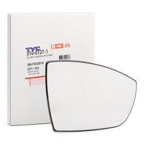 Compre Vidro de espelho, espelho retrovisor exterior da TYC 310-0127-1 a um preço baixo por 12,32 €