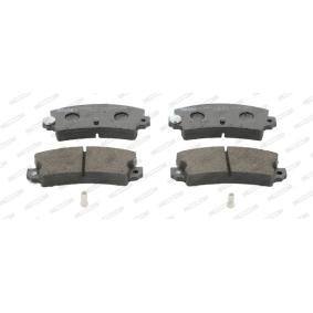 Compre Pastilhas de travão da FERODO FDB114 a um preço baixo por 26,05 €