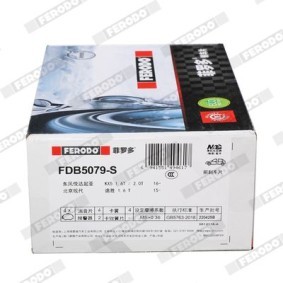 Compre Pastilhas de travão da FERODO FSL428 a um preço baixo por 40,49 €