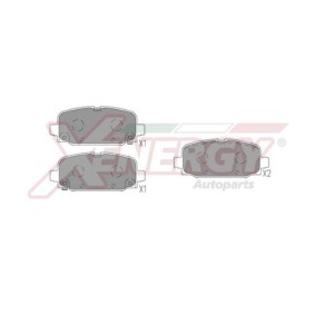 Bremsbeläge für JEEP von AP XENERGY