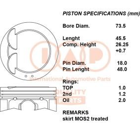 Osta Männät IAP QUALITY PARTS:llä 100-16065 edullisesti hintaan 540,80 €