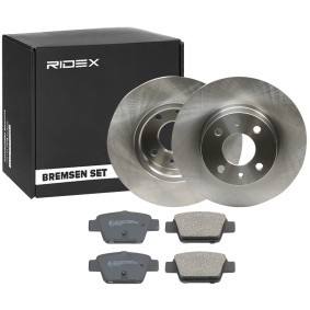Acquista Kit dischi e pastiglie da RIDEX 3405B0377 a buon mercato per soli 57,87 €