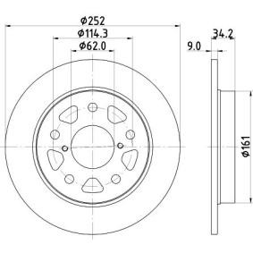 Bremsscheibe MDC2882C von MINTEX günstig für 27,81 € online kaufen