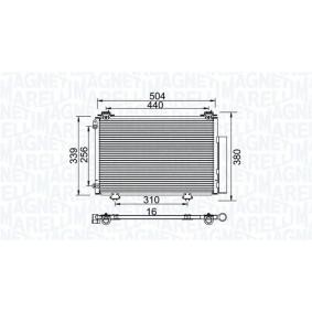 Klimakondensator 350203736000 von MAGNETI MARELLI günstig für 73,43 € online kaufen