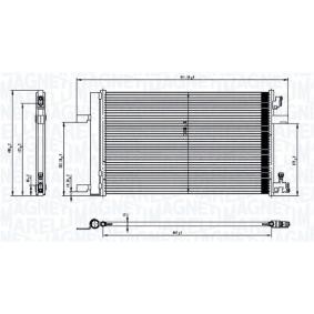 Klimakondensator 350203760000 von MAGNETI MARELLI günstig für 134,12 € online kaufen