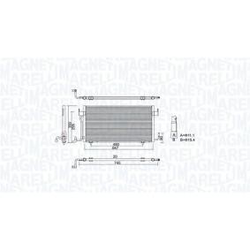 Klimakondensator 350203777000 von MAGNETI MARELLI günstig für 86,11 € online kaufen